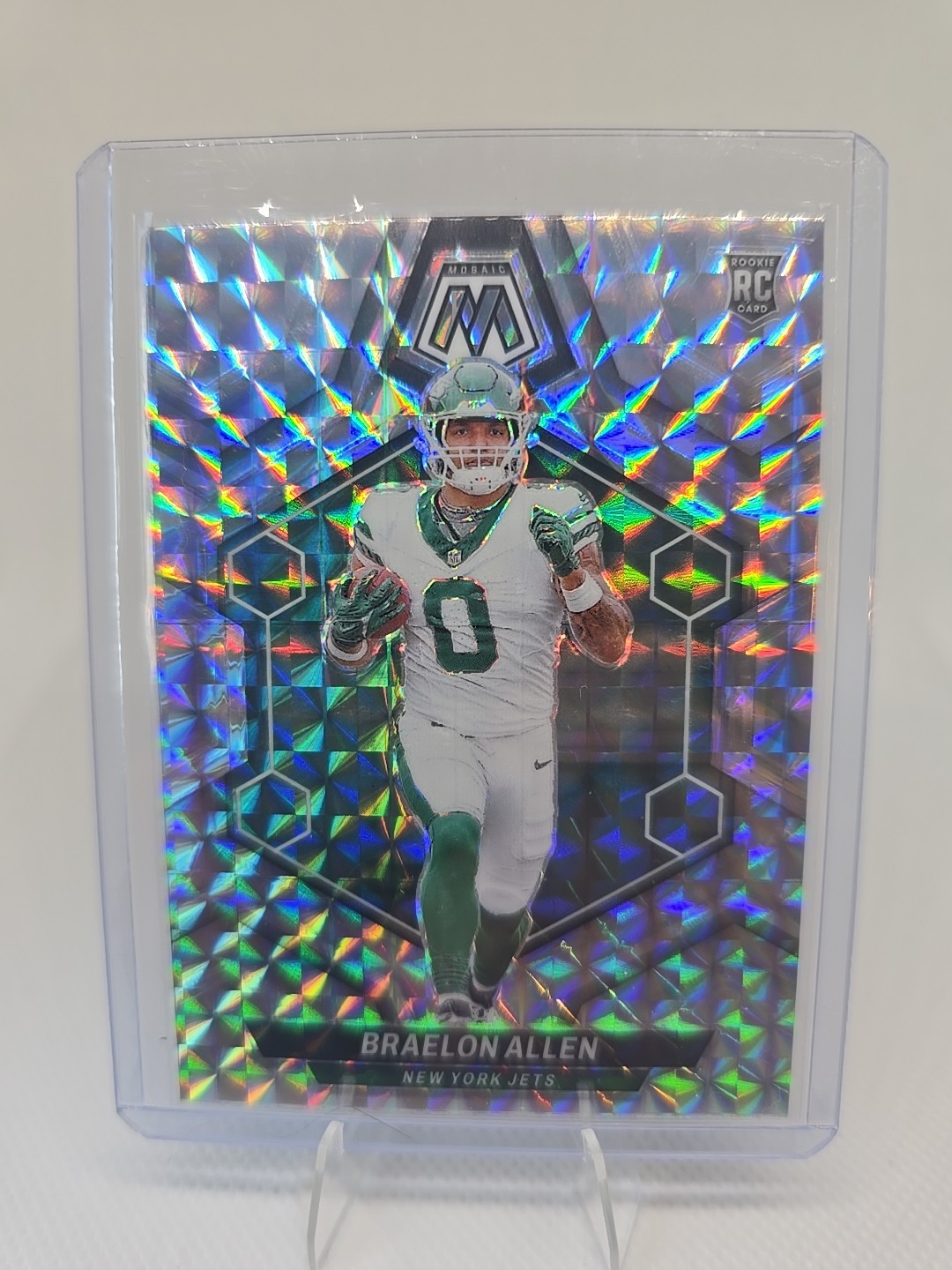 2024 Panini Mosaic - Rookies Braelon Allen #389 Mosaic Prizm (RC)