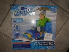 New Inflatable Flurryz Child Snow Tube Sled H20 Go Snow Wow ! FREE Shipping