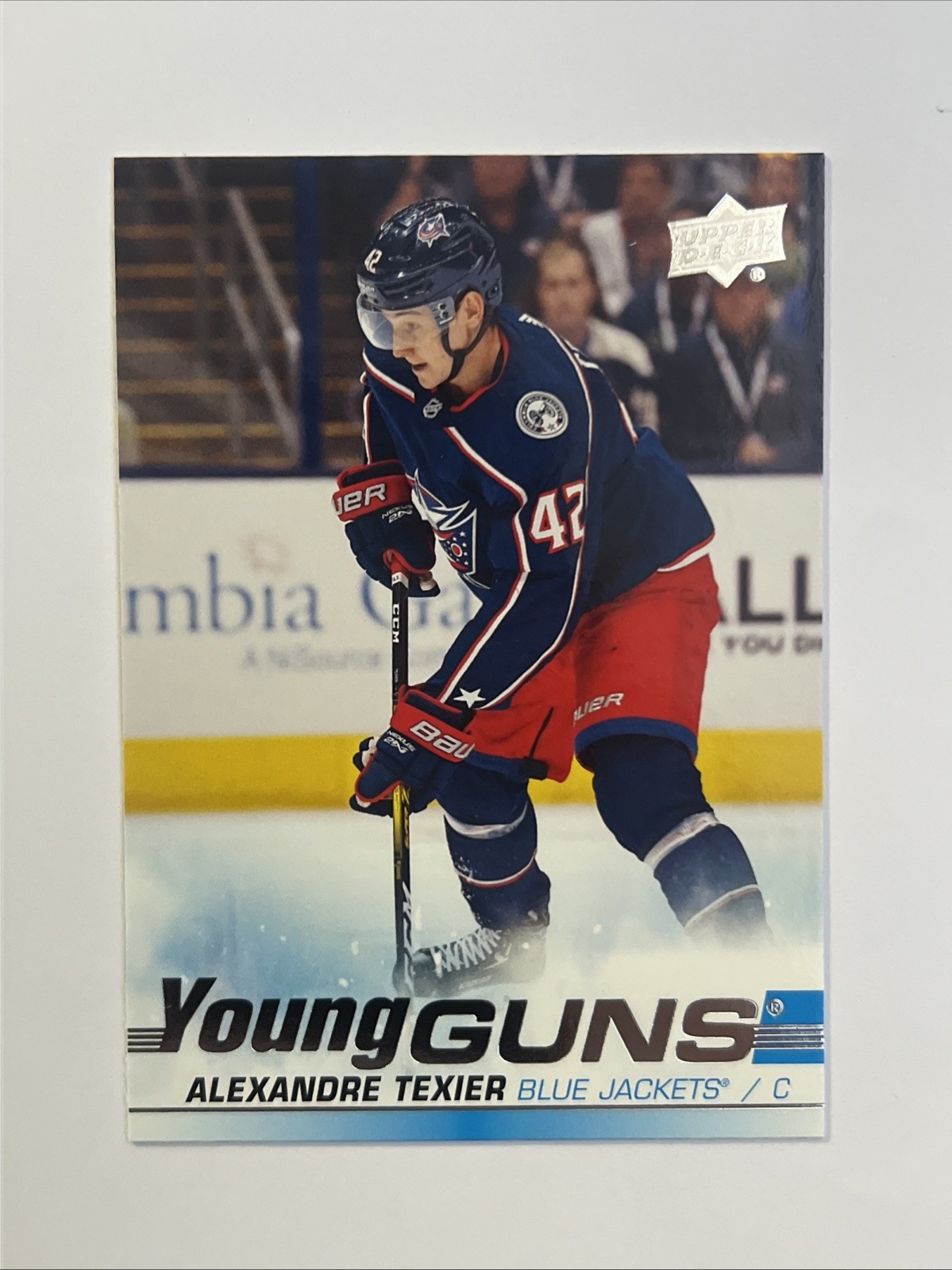 Alexandre Texier 2019-20 Upper Deck Young Guns Card #225