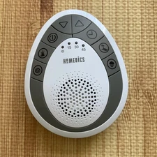 Homedics Sound Machine Relaxing Sleep Baby Soother Portable White