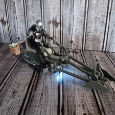 Star Wars  Mandolrian RC Speeder Bike No Remo...