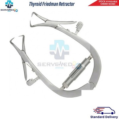 New Jolls Thyroid Friedman Retractor Surgical 14cm , 17cm Orthopedic Instruments
