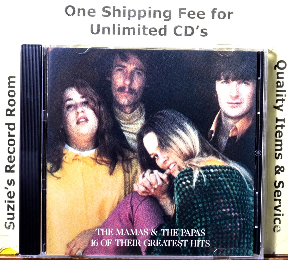 CD Mamas & the Papas 16 Greatest Hits #B EX+++ NICE -California