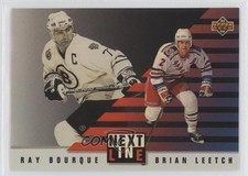 1993-94 Upper Deck Next Line Ray Bourque Raymond Brian Leetch #NL4 HOF 2a8