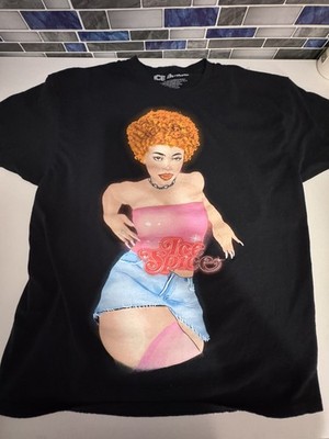 Rare Y2K Ice Spice Rapper Rap Tshirt Size XL 