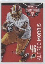 2014 Panini Totally Certified Mirror Platinum Red /25 Alfred Morris #94 h8k