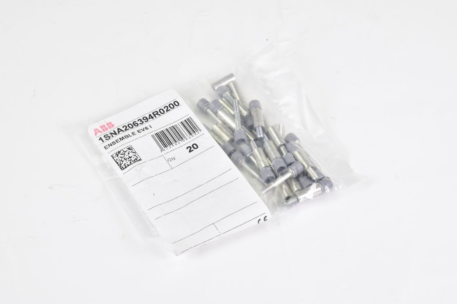 ABB 1SNA206394R0200, ENSEMBLE EV6I, Connector, (1PU=20Pcs.)