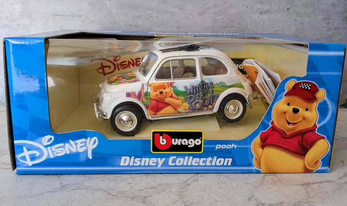 burago Disney くまのプーさん フィアット500 ミニカー Bburago Fiat 1:18 Scale Diecast Cars, Trucks & Vans for sale | eBay