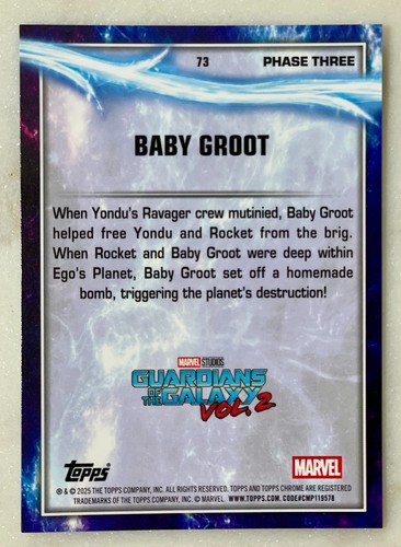 2025 Topps Marvel Studios Chrome Pick Your Own Card And Complete Your Set #1-200 - 第 85/241 張圖片
