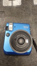 Fujifilm Instax Mini 70 Blue W/ Front Facing Mirror 60mm Film Camera