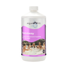 Aquasparkle 1L Foam Away De-Foamer for Hot Tub Spa Swimming Pool Chemicals
