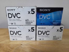 Lot of 18 New Sony DVC Premium Digital Video Cassettes