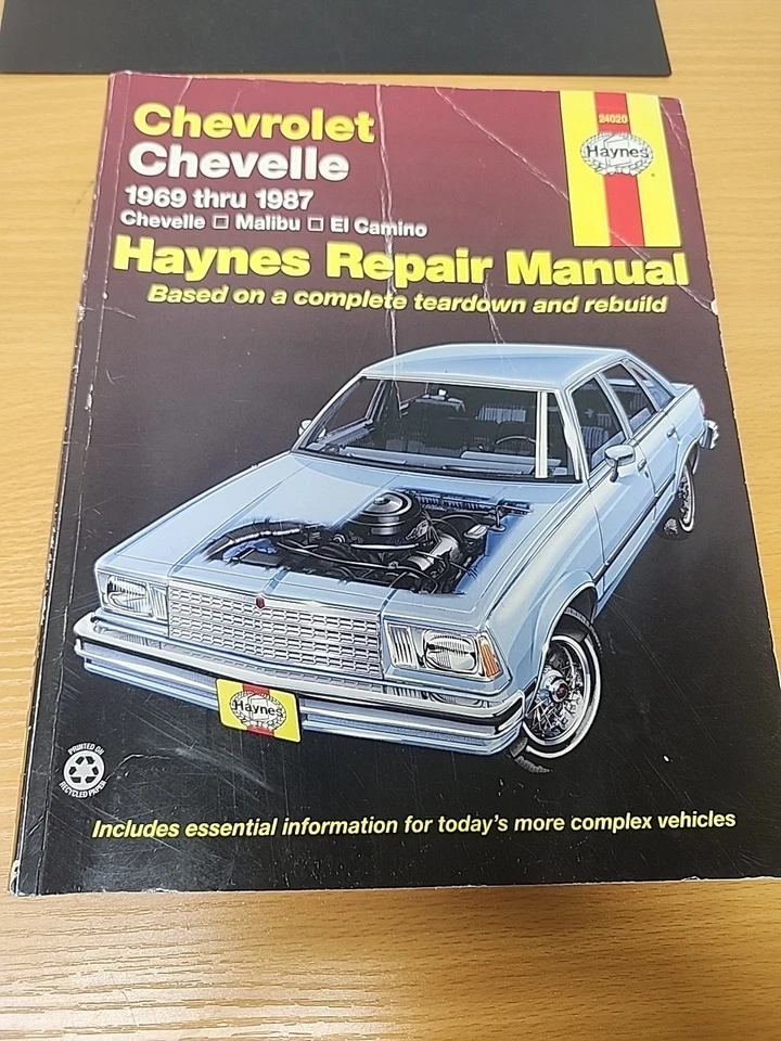 Руководство по ремонту Chevrolet Chevelle/Malibu/El Camino Haynes 1969-1987 - Изображение 3 из 4