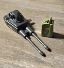Vintage Gi Joe VAMP Cano And Gas Can Accessories
