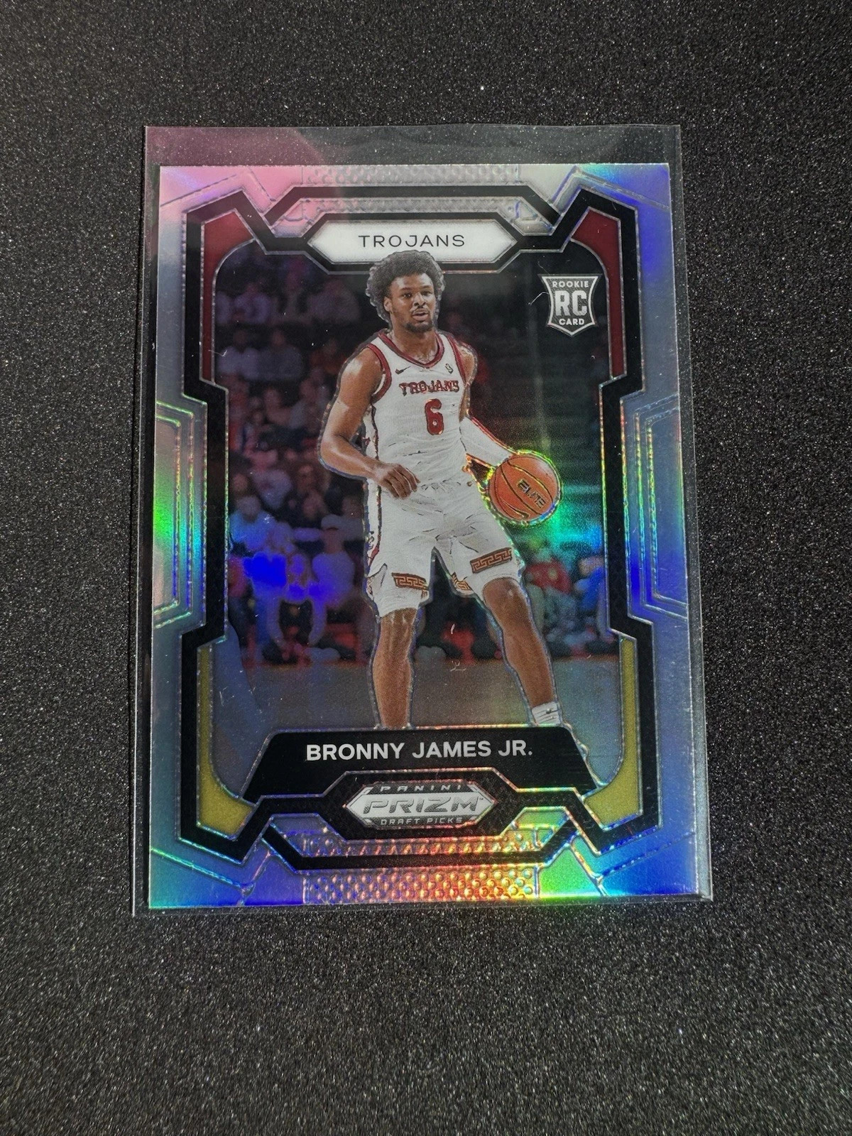 2024 Panini Prizm Draft Picks - Bronny James #86 True Silver Prizm (RC)