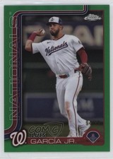 2025 Topps Chrome Green Refractor /99 Luis Garcia Luis García Jr #269 tw0