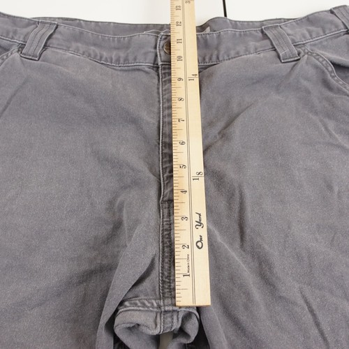 Pantalone uomo Carhartt Relaxed Fit robusto flessibile grigio misto cotone tg 38 x 32 - Foto 6 di 18