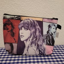 Taylor Swift Cosmetic Bag 9.5 x 7 3/4 Inch Cosmetic Bag