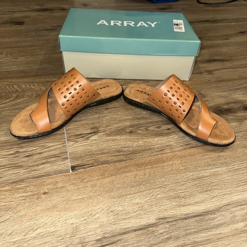 ARRAY Women's Catalina Sandal Honey Sz 6.5M - Picture 3 of 8