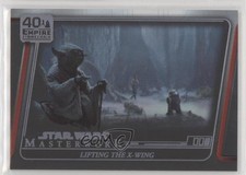 2020 Topps Star Wars Masterwork Rainbow Foil /299 Lifting the X-Wing 07uj