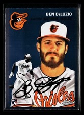 Ben DeLuzio 2023 Topps Chrome Platinum #180 Baltimore Orioles Rookie *022