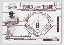 2005 Playoff Absolute Memorabilia Tools of the Trade Red 73/250 Juan Pierre 0b5