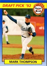 1992 Front Row Draft Picks Mark Thompson #75 Colorado Rockies Baseball Card