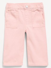 Utility Pocket Wide Leg Pants for Baby Pink Sky -Old Navy 1219