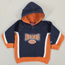 Reebok Chicago Bears Hoodie Baby Kids Youth Size 24M Pullover Spellout NFL