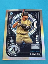 2024 Bowman Chrome Refractor #BAI-5 Jordan Lawler Diamondbacks RC Qty Avail