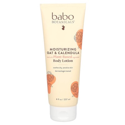 Moisturizing Body Lotion, Oat & Calendula, 8 fl oz (237 ml)