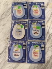 Lot Of 6 Vintage Counted Cross Stitch Kits NeedleMagic Stitch 'N Frame Art NOS