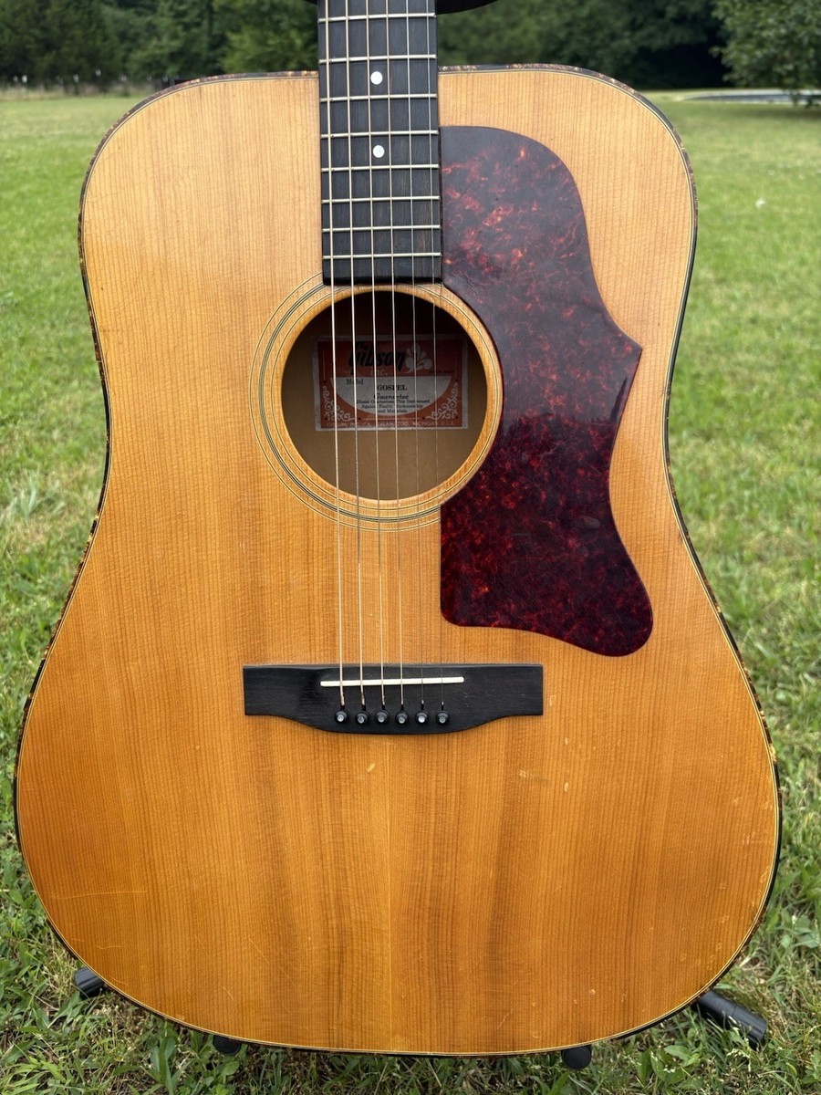 Gibson Gospel Acoustic Guitar 1970s Kalamazoo MI USA Made | eBay