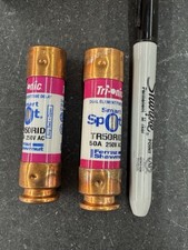New Lot of 2 Ferraz Shawmut TR50RID Dual Element Time Delay Fuse 50A 250V