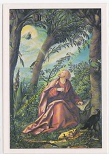 Hans Burgkmair Saint John at Patmos Table