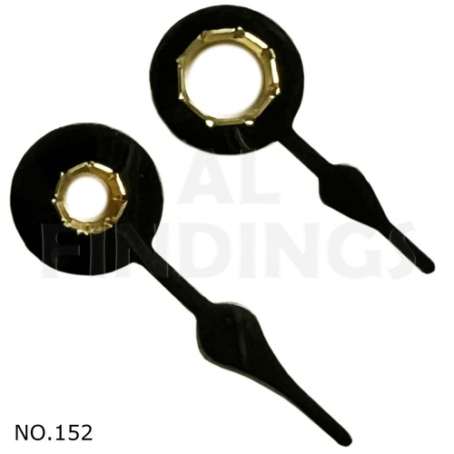 New Press Fit 2x Quartz Metal Clock Hands For Movements Hand Holes 3.1mm & 5.0mm - Picture 59 of 85