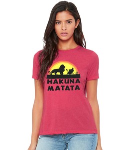 hakuna matata t shirt women's