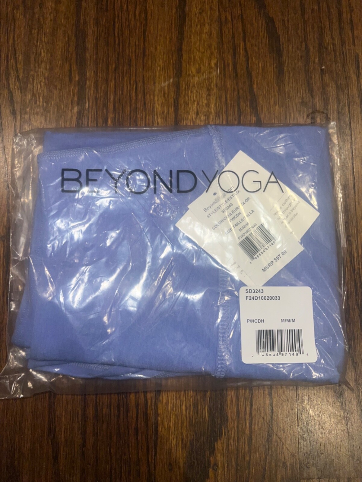 NEW Beyond Yoga Spacedye Caught In The Midi High Waist Leggings in Peri - Medium