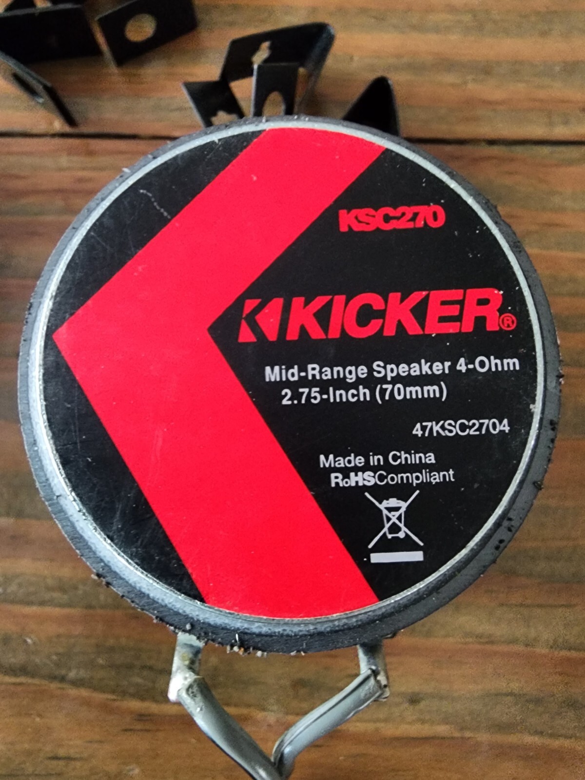 Kicker KSC2704, KS Series 2.75" Midrange Car Speakers (47KSC2704)