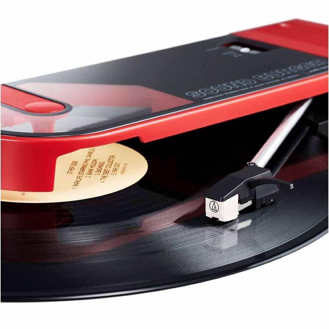 Audio-Technica AT-SB2022 Sound Burger ATSB2022 Red 60th anniversary model - Picture 4 of 5