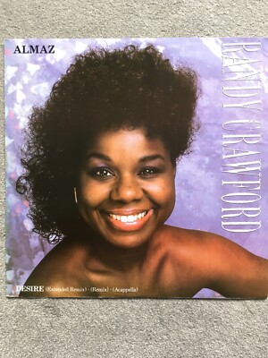 RANDY CRAWFORD - ALMAZ (UK 1986 12'' VINYL SINGLE)