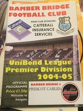 Bamber Bridge v Prescot Cables 2004/05 UL