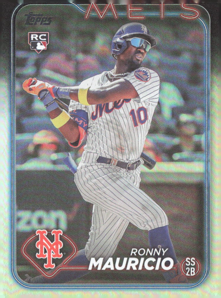 2024 Topps Ronny Mauricio #224 Rainbow Foil