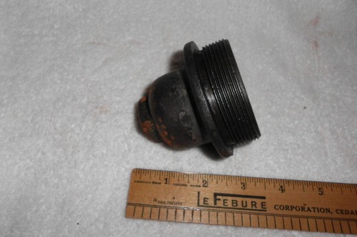 Vintage Tractor Thread On Wheel Dust Cover Grease Cap Farm Machinery 2 1/2" - 第 4/4 張圖片
