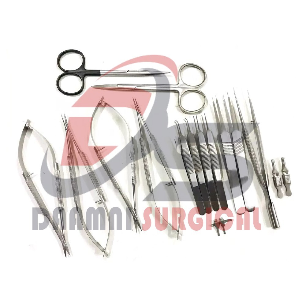 Hand Surgery Basic 17 PCS Set of Micro Surgical Instruments Stainless ...