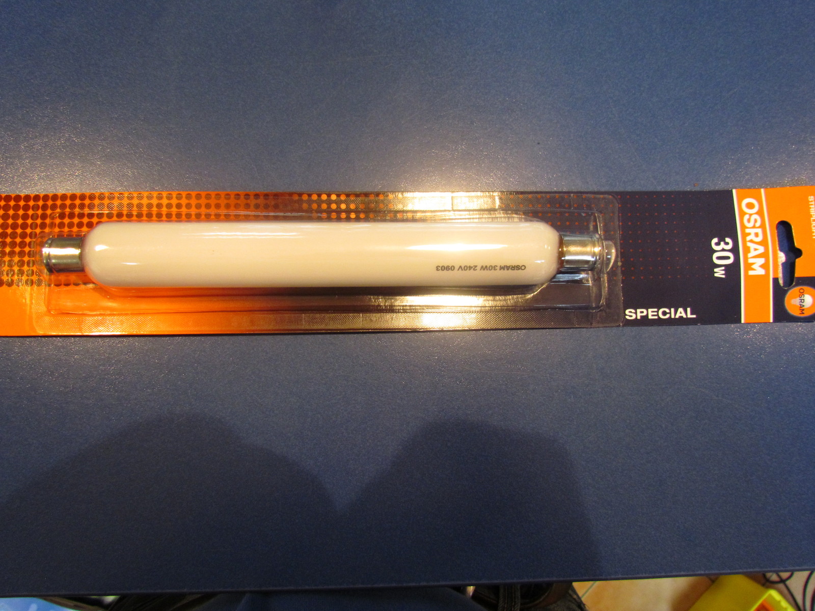 Osram/Radium Festoon Lamp 30W 2 Socket S15 Opal White 221x30mm 220 lm Dimmable