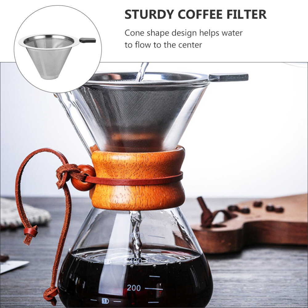 1Pc Coffee Flavour Dripper Single Cup Coffee Filter Single Cup Coffee