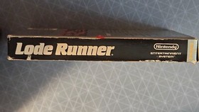 Lode Runner NES (Nintendo Entertainment System, 1987) [[ Cartridge and Box ]]