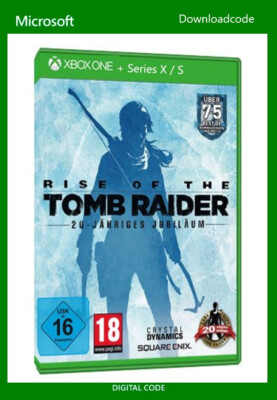 NEU XBOX Series X S Spiel Rise of the Tomb Raider 20 Year Celebration Game Key