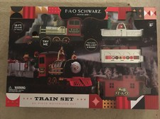 FAO Schwarz  30-piece motorized train set wit...